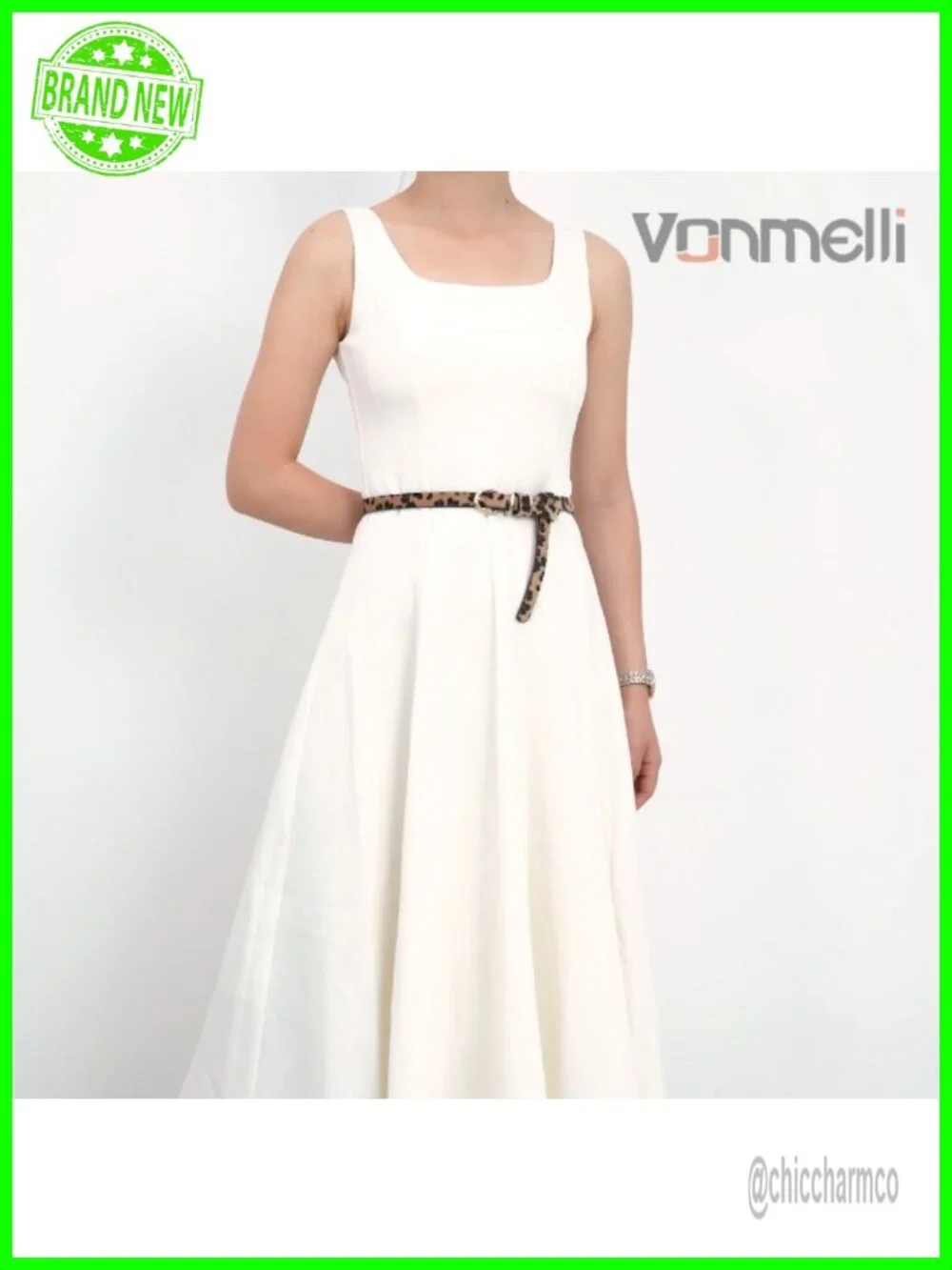 Faux Leather Skinny Belt with Gold Buckle for Women